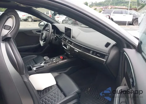 2018 Audi Rs 5 2.9T z USA, uszkodzony, nr VIN WUAPWAF56JA904679